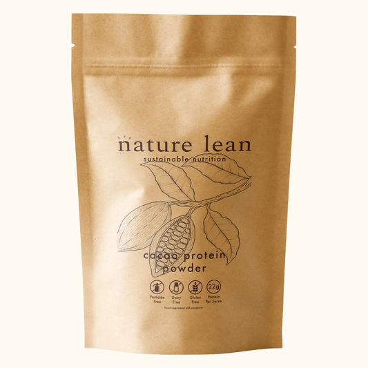 Cacao sustainable protein powder
